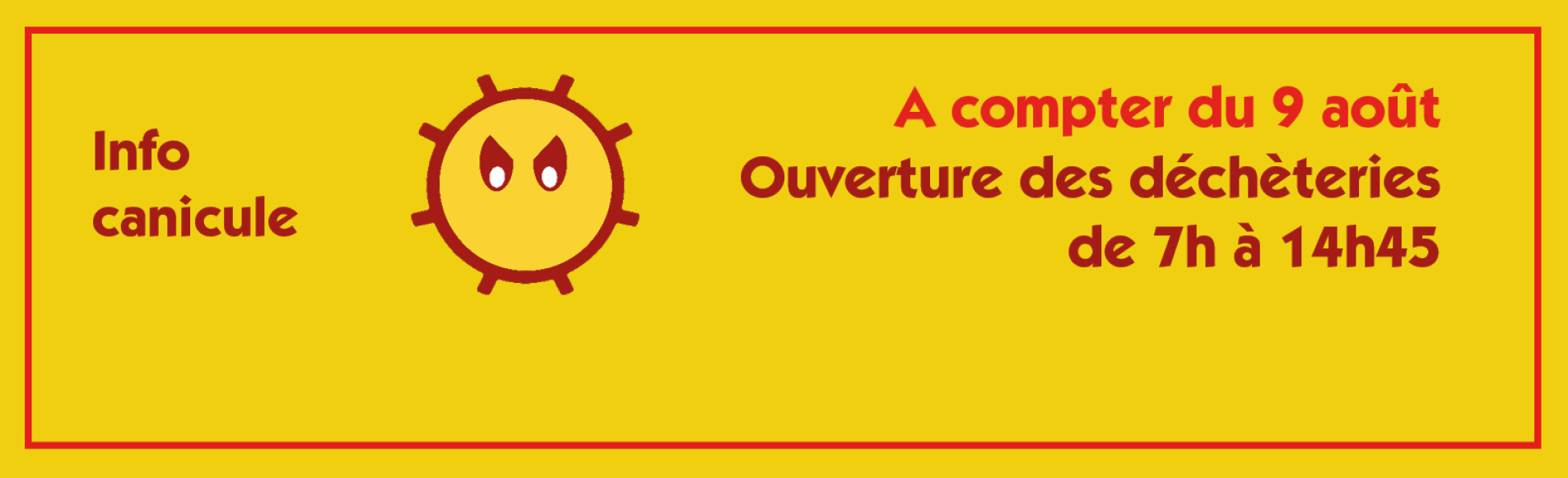 Horaires canicule