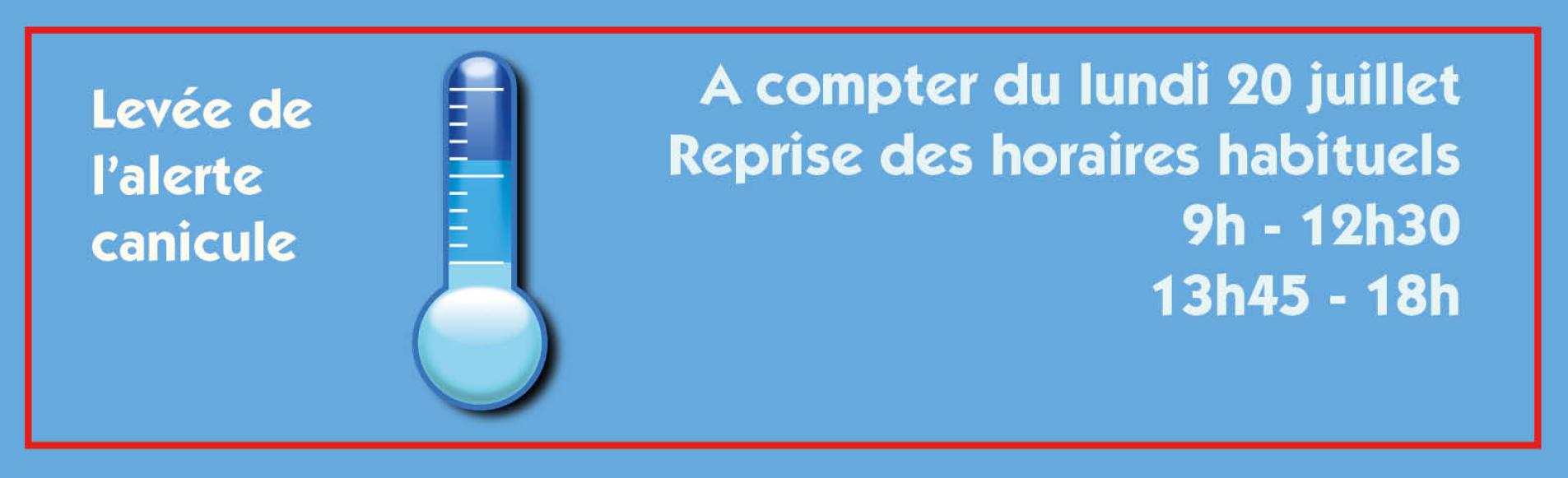 levée de canicule
