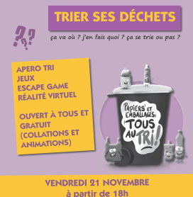 Un afterwork pour tout savoir sur le tri