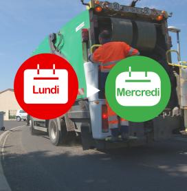 Lundi 25 mai : collectes reportées et déchèteries fermées