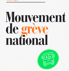 Mouvement de grève du mardi 29 Septembre 2026