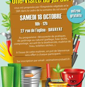 Une visite de jardin