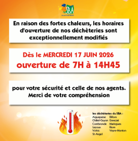 Fortes chaleurs