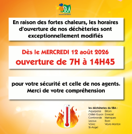 Fortes chaleurs