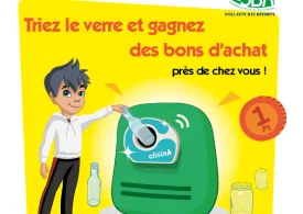 Cliiink ! Et le tri du verre est récompensé !
