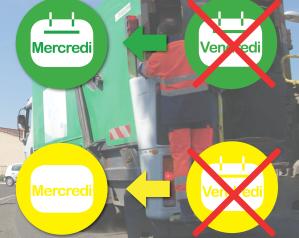 Vendredis 1er mai et 8 mai fériés : collectes avancées et déchèteries fermées