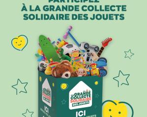 Grande Collecte Solidaire des Jouets : donnez une seconde vie à vos jouets avec le SBA
