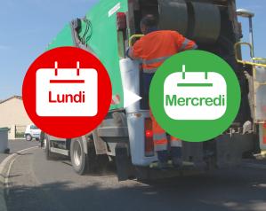 Lundi 25 mai : collectes reportées et déchèteries fermées