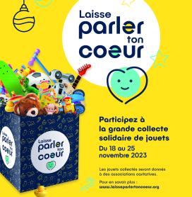 Grande collecte solidaire de jouets dans le Puy-de-Dôme