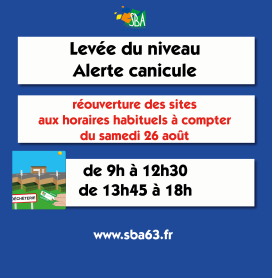 Levée de l'alerte canicule