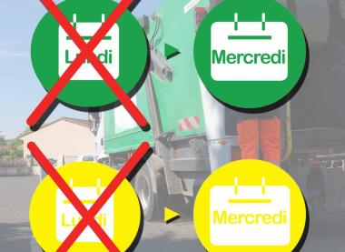 Lundi 6 juin férié : déchèteries fermées et collectes rattrapées 